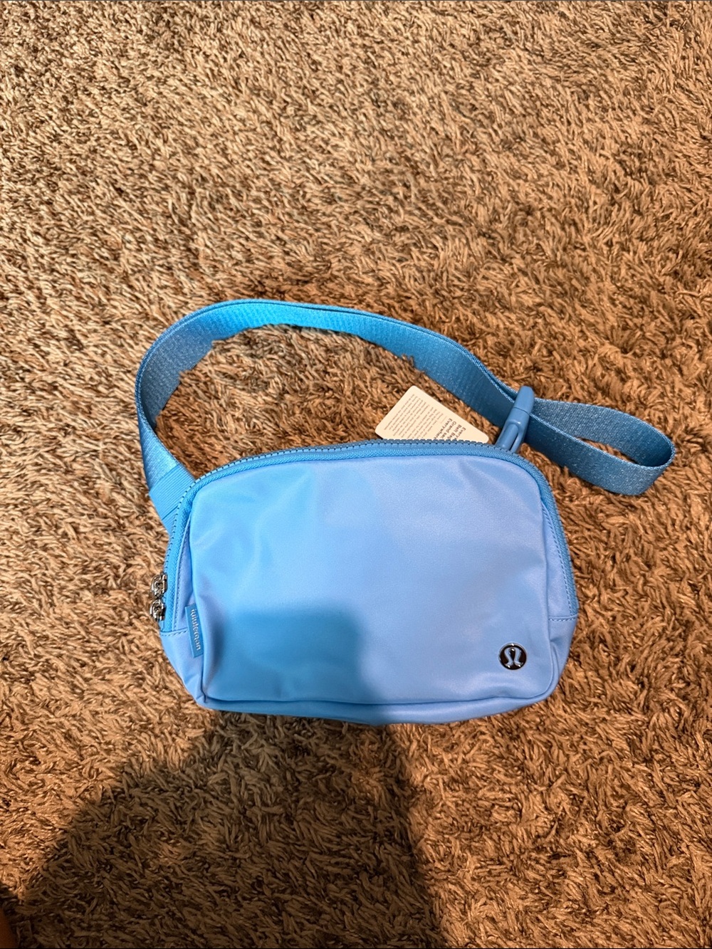 lululemon athletica Sky Blue Crossbody Belt Bag